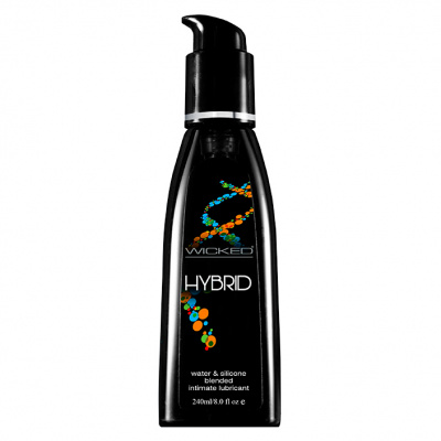 90209/ Любрикант водно-силиконовый Wicked Hybrid 240 мл.