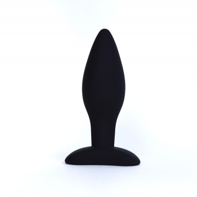 LA-11011 Black/ LEALSO Анальная пробка, L = 12,1см, d = 4см, черная