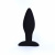 LA-11011 Black/ LEALSO Анальная пробка, L = 12,1см, d = 4см, черная