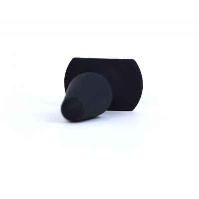 LA-11010 Black/ LEALSO Анальная пробка, L = 10,4см, d = 2,9см, черная