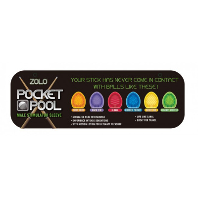 PP3/ Zolo Pocket Pool мастурбатор яйцо Susie Cue