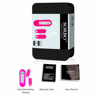 SB-8109 Pink/ Вибростимуляторы для сосков Dual Stimulating Vibrator (пара)
