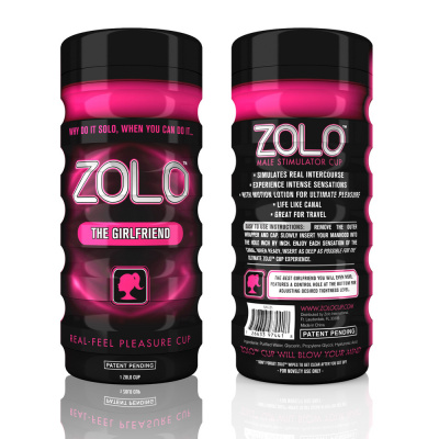 ZOLOGF/ Zolo Мастурбатор The Girlfriend Cup Black/Pink OS